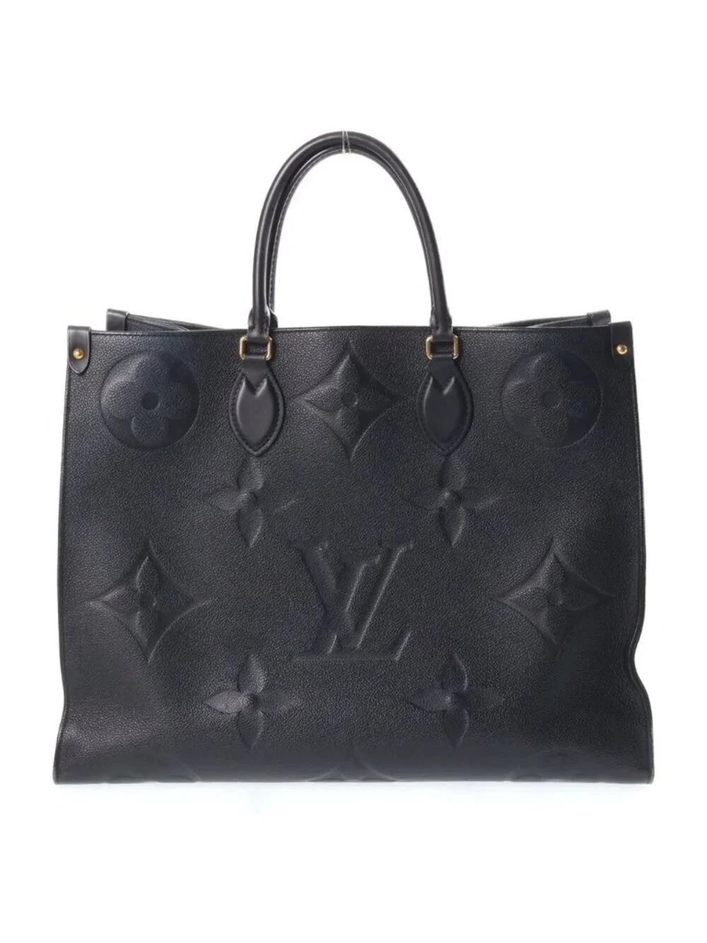 Louis Vuitton Monogram Empreinte On The Go GM Leather 2-Way Hand Shoulder Tote